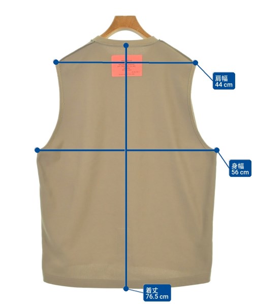 N.HOOLYWOOD（エヌハリウッド）タンクトップ ベージュ サイズ:38(M位) メンズ/2200636054028