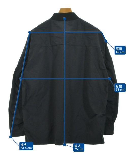 N.HOOLYWOOD（エヌハリウッド）カジュアルシャツ 紺 サイズ:38(M位) メンズ/2200636587069