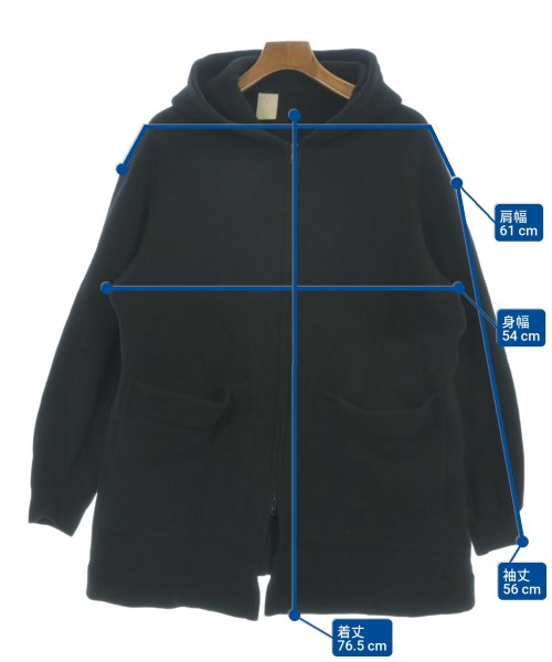 N.HOOLYWOOD（エヌハリウッド）パーカー 黒 サイズ:38(M位) メンズ/2200619226237