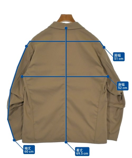 N.HOOLYWOOD（エヌハリウッド）カジュアルジャケット ベージュ サイズ:36(S位) メンズ/2200620005043