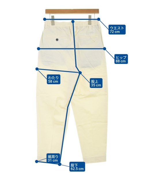 N.HOOLYWOOD（エヌハリウッド）チノパン 白 サイズ:36(S位) メンズ/2200620005081