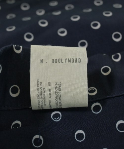 N.HOOLYWOOD（エヌハリウッド）カジュアルシャツ 紺 サイズ:36(S位) メンズ/2200620005135
