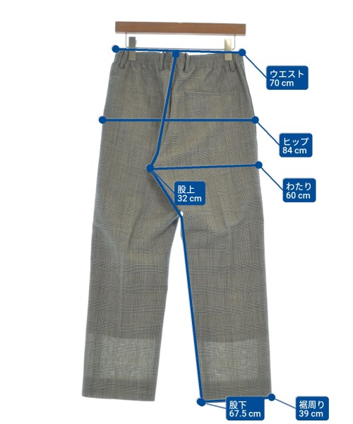 N.HOOLYWOOD（エヌハリウッド）スラックス グレー サイズ:36(S位) メンズ/2200637235129