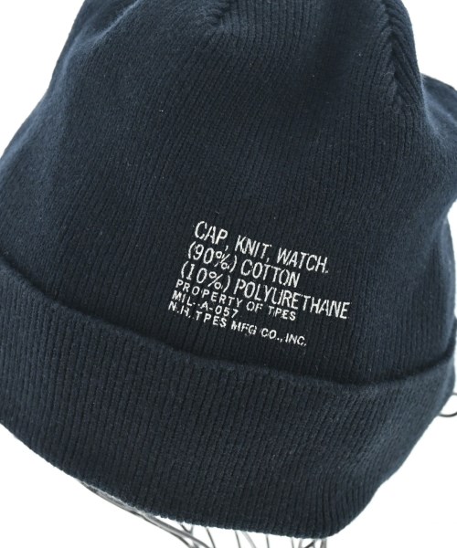 N.HOOLYWOOD（エヌハリウッド）ニットキャップ・ビーニー 紺 サイズ:ONE メンズ/2200637379038