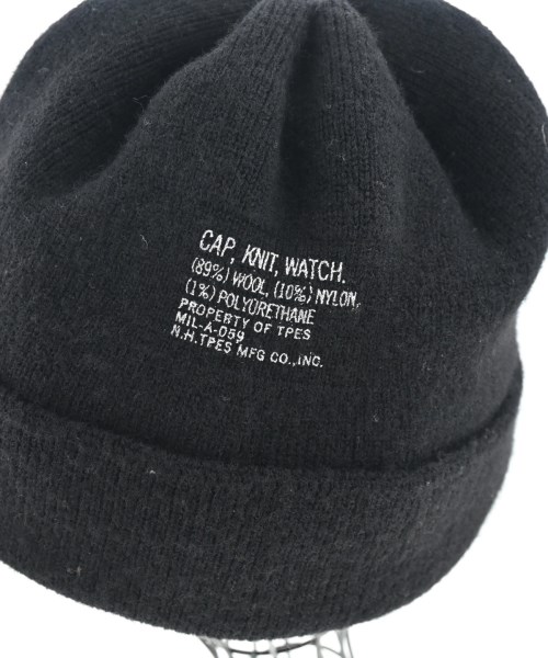 N.HOOLYWOOD（エヌハリウッド）ニットキャップ・ビーニー 黒 サイズ:- メンズ/2200639268040