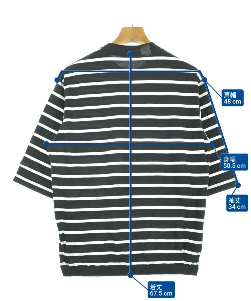 N.HOOLYWOOD（エヌハリウッド）Tシャツ・カットソー 黒 サイズ:38(M位) メンズ/2200639573014