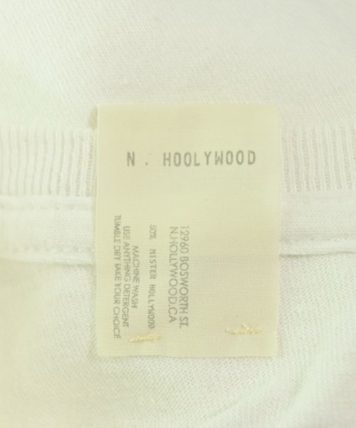 N.HOOLYWOOD（エヌハリウッド）Tシャツ・カットソー 白 サイズ:36(S位) メンズ/2200639573045