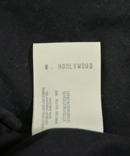 N.HOOLYWOOD（エヌハリウッド）カジュアルシャツ 黒 サイズ:38(M位) メンズ/2200639954356
