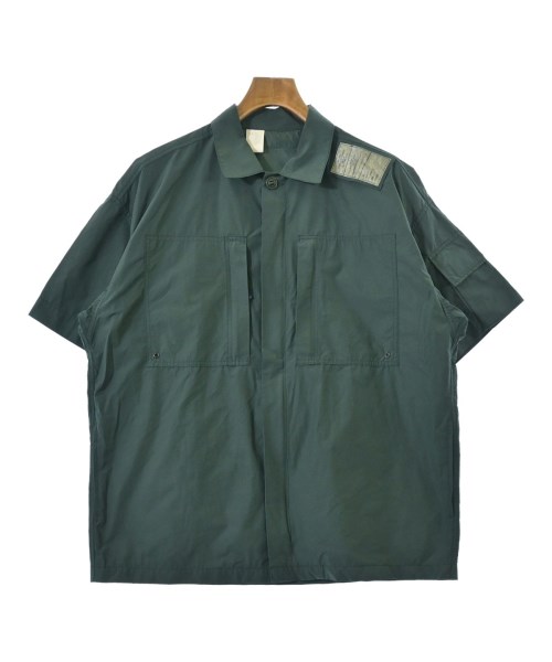 N.HOOLYWOOD(エヌハリウッド)カジュアルシャツ 緑 サイズ:36(S位)/2200619348014