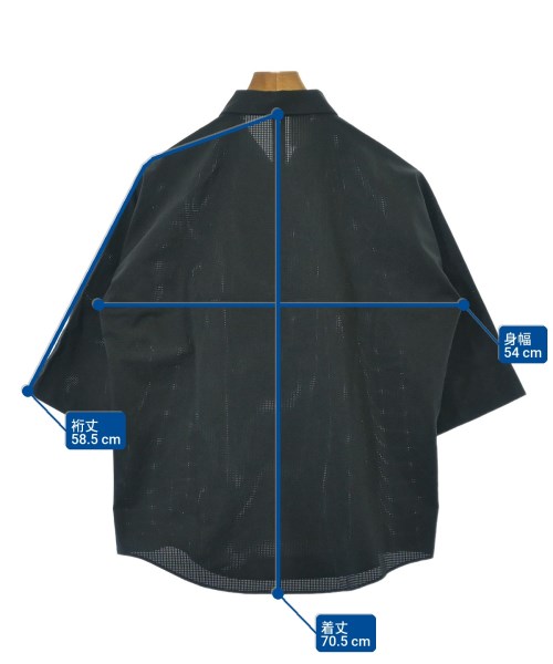 N.HOOLYWOOD（エヌハリウッド）カジュアルシャツ 黒 サイズ:36(S位) メンズ/2200619348045