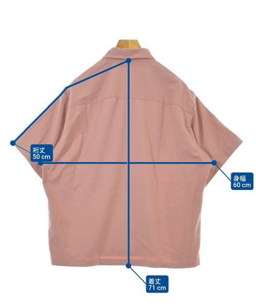 N.HOOLYWOOD（エヌハリウッド）カジュアルシャツ ピンク サイズ:36(S位) メンズ/2200641153150