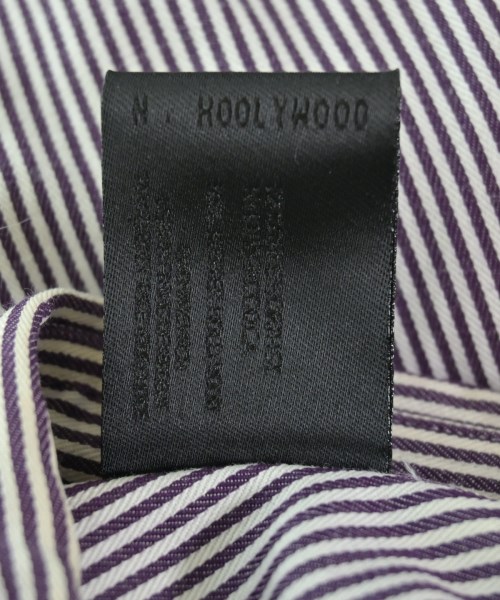 N.HOOLYWOOD（エヌハリウッド）カジュアルシャツ 紫 サイズ:40(L位) メンズ/2200625763306