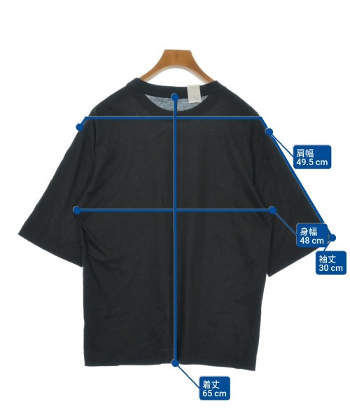 N.HOOLYWOOD（エヌハリウッド）Tシャツ・カットソー 黒 サイズ:36(S位) メンズ/2200642021021