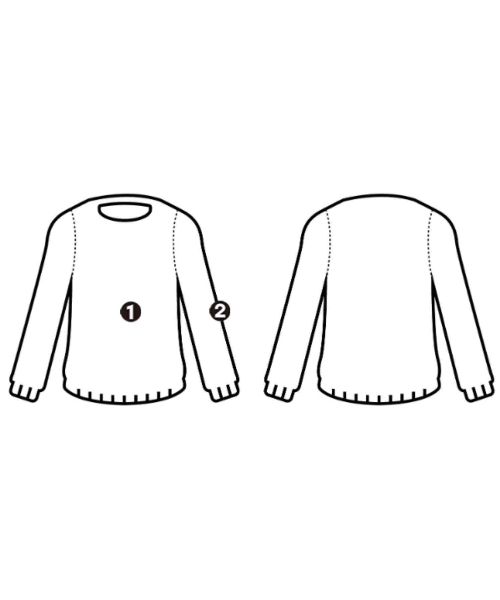 N.HOOLYWOOD（エヌハリウッド）ニット・セーター 紺 サイズ:36(S位) メンズ/2200642413031