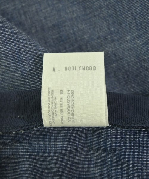 N.HOOLYWOOD（エヌハリウッド）カジュアルシャツ 紺 サイズ:36(S位) メンズ/2200642413079