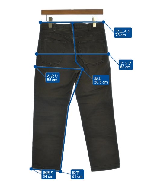 N.HOOLYWOOD（エヌハリウッド）デニムパンツ 黒 サイズ:38(M位) メンズ/2200642413239