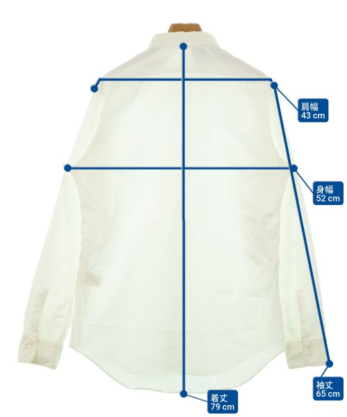 N.HOOLYWOOD（エヌハリウッド）カジュアルシャツ 白 サイズ:40(L位) メンズ/2200610964183