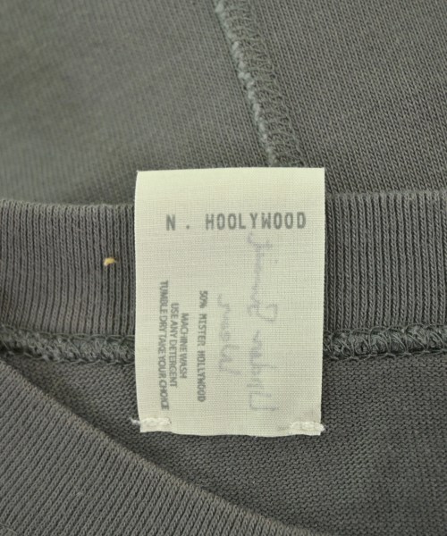 N.HOOLYWOOD（エヌハリウッド）Tシャツ・カットソー グレー サイズ:40(L位) メンズ/2200639631264