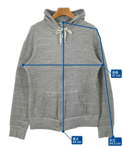 N.HOOLYWOOD（エヌハリウッド）パーカー グレー サイズ:40(L位) メンズ/2200643001015