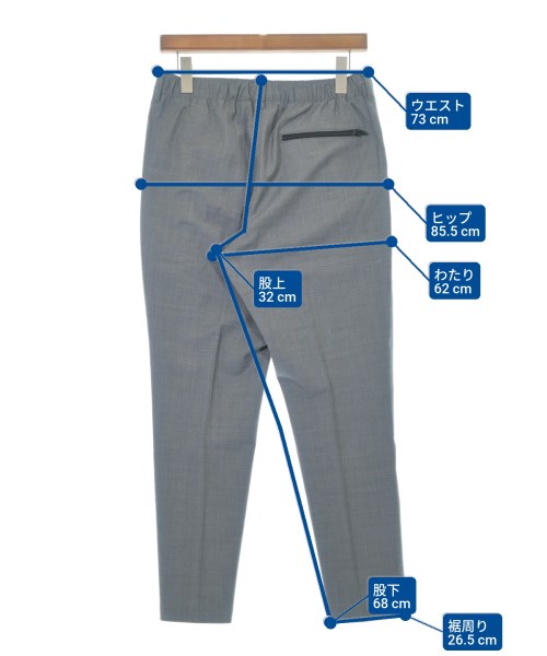 N.HOOLYWOOD（エヌハリウッド）スラックス グレー サイズ:36(S位) メンズ/2200630099032
