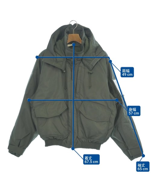 N.HOOLYWOOD（エヌハリウッド）ミリタリーブルゾン カーキ サイズ:S メンズ/2200643543119