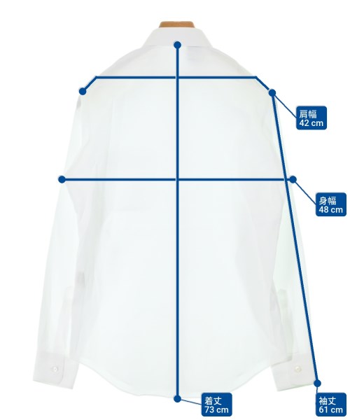 N.HOOLYWOOD（エヌハリウッド）カジュアルシャツ 白 サイズ:36(S位) メンズ/2200643543133