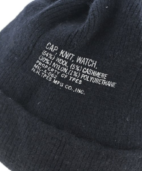 N.HOOLYWOOD（エヌハリウッド）ニットキャップ・ビーニー 黒 サイズ:- メンズ/2200643614055