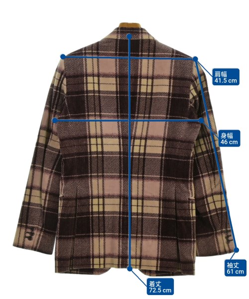 N.HOOLYWOOD（エヌハリウッド）カジュアルジャケット 紫 サイズ:S メンズ/2200643921153