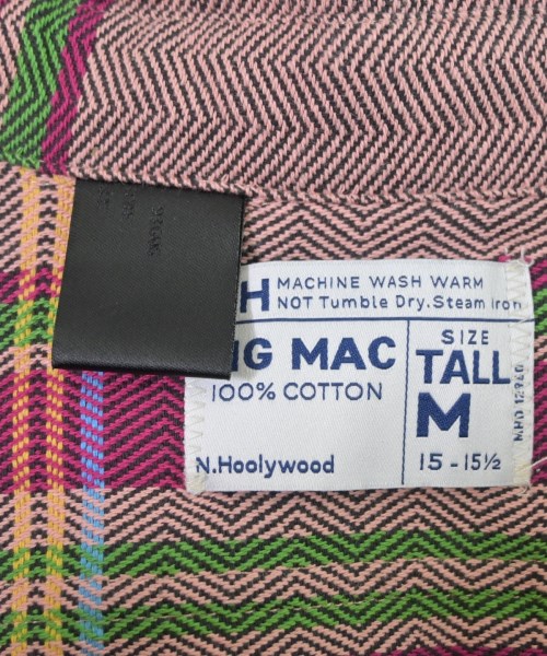 N.HOOLYWOOD（エヌハリウッド）カジュアルシャツ ピンク サイズ:M メンズ/2200639128030