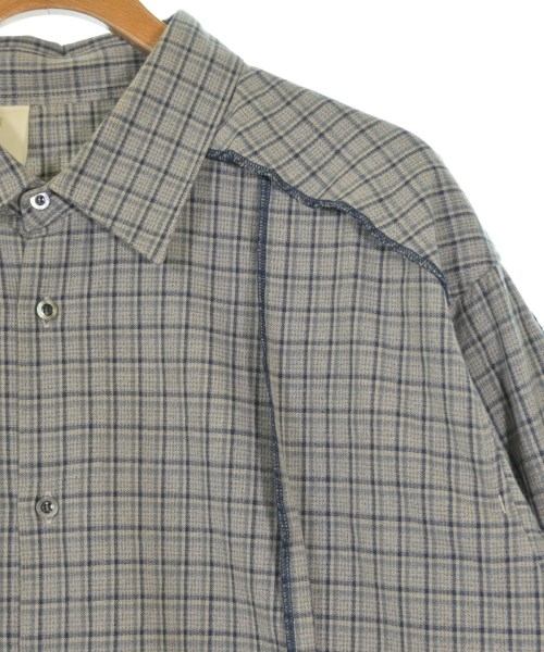 N.HOOLYWOOD（エヌハリウッド）カジュアルシャツ グレー サイズ:36(S位) メンズ/2200644339025