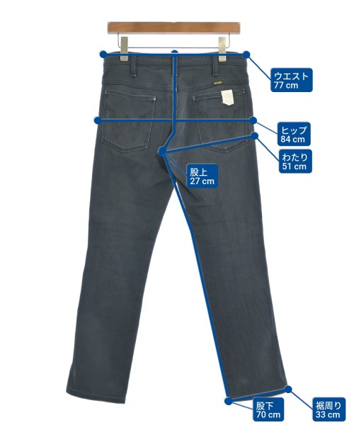 N.HOOLYWOOD（エヌハリウッド）デニムパンツ 黒 サイズ:S メンズ/2200567507051