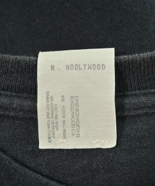 N.HOOLYWOOD（エヌハリウッド）Tシャツ・カットソー 黒 サイズ:38(M位) メンズ/2200537103054