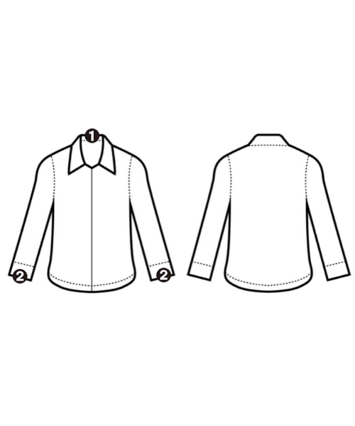 N.HOOLYWOOD（エヌハリウッド）カジュアルシャツ グレー サイズ:40(L位) メンズ/2200536692078