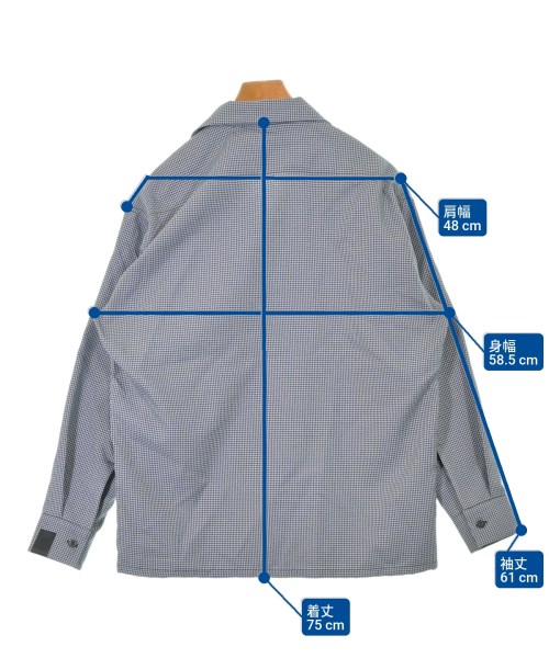 N.HOOLYWOOD（エヌハリウッド）カジュアルシャツ グレー サイズ:40(L位) メンズ/2200536692078