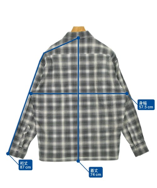 N.HOOLYWOOD（エヌハリウッド）カジュアルシャツ 黒 サイズ:40(L位) メンズ/2200536692412