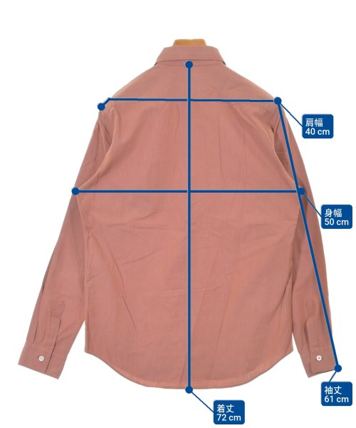 N.HOOLYWOOD（エヌハリウッド）カジュアルシャツ 茶 サイズ:38(M位) メンズ/2200537635029