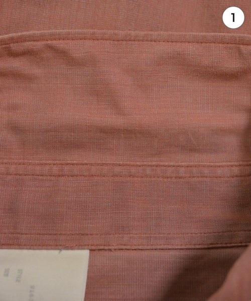 N.HOOLYWOOD（エヌハリウッド）カジュアルシャツ 茶 サイズ:38(M位) メンズ/2200537635029