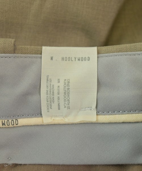 N.HOOLYWOOD（エヌハリウッド）スラックス ベージュ サイズ:36(S位) メンズ/2200537716094