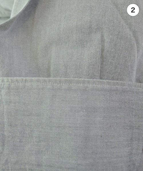 N.HOOLYWOOD（エヌハリウッド）カジュアルシャツ グレー サイズ:36(S位) メンズ/2200537716179