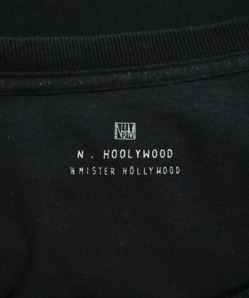 N.HOOLYWOOD（エヌハリウッド）Tシャツ・カットソー 黒 サイズ:40(L位) メンズ/2200535731143