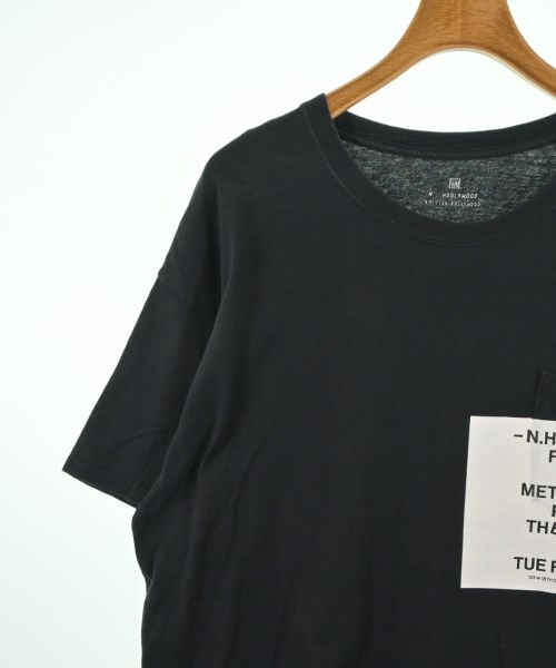 N.HOOLYWOOD（エヌハリウッド）Tシャツ・カットソー 黒 サイズ:40(L位) メンズ/2200535731143