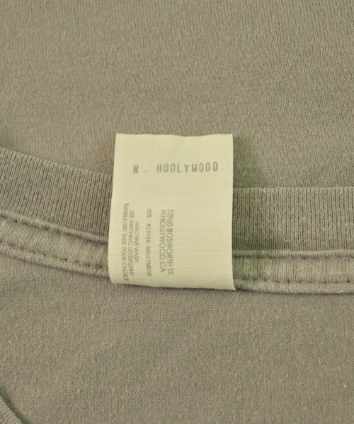 N.HOOLYWOOD（エヌハリウッド）Tシャツ・カットソー グレー サイズ:38(M位) メンズ/2200540203154