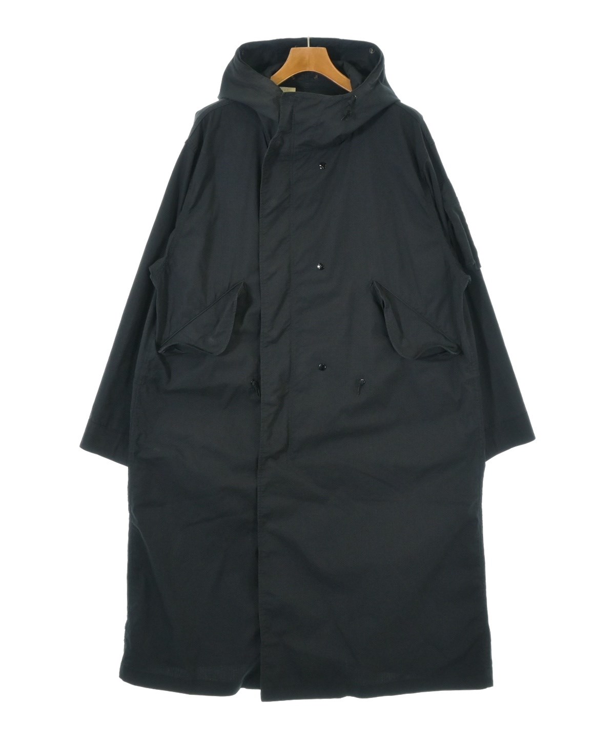 超美品★N.HOOLYWOOD モッズコート 黒36 N.HOOLYWOOD（エヌハリウッド）モッズコート 黒 サイズ:36(S位