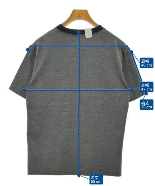 N.HOOLYWOOD（エヌハリウッド）Tシャツ・カットソー グレー サイズ:38(M位) メンズ/2200544016200