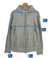 N.HOOLYWOOD（エヌハリウッド）パーカー グレー サイズ:44(XXL位) メンズ/2200622209043