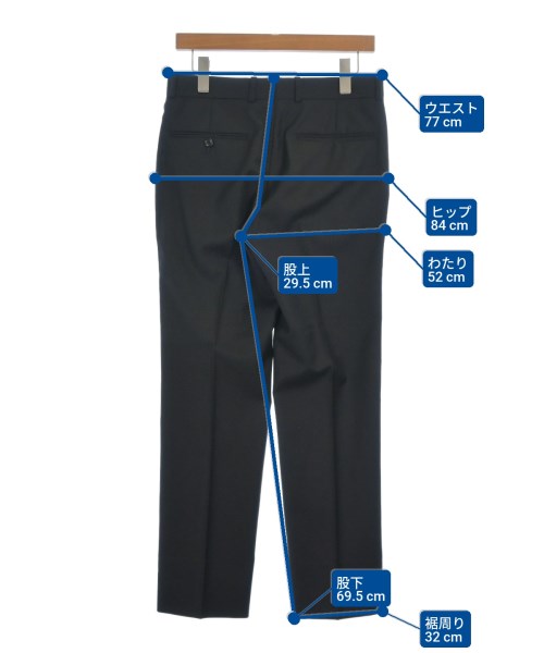 N.HOOLYWOOD（エヌハリウッド）スラックス 黒 サイズ:36(S位) メンズ/2200622622026