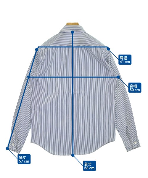 N.HOOLYWOOD（エヌハリウッド）カジュアルシャツ 紺 サイズ:36(S位) メンズ/2200622756028