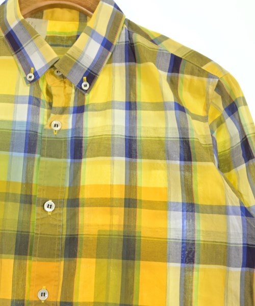 N.HOOLYWOOD（エヌハリウッド）カジュアルシャツ 黄 サイズ:38(M位) メンズ/2200622756042