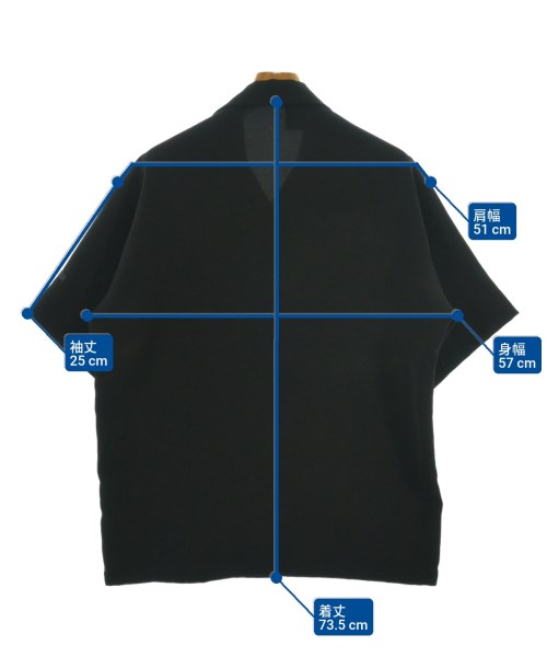 N.HOOLYWOOD（エヌハリウッド）カジュアルシャツ 黒 サイズ:38(M位) メンズ/2200622877037