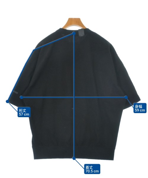 N.HOOLYWOOD（エヌハリウッド）Tシャツ・カットソー 黒 サイズ:38(M位) メンズ/2200617349075